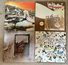 Led Zeppelin Lot Of 4 Original Vinyl Records -  II, III, ZoSo, Houses - EX