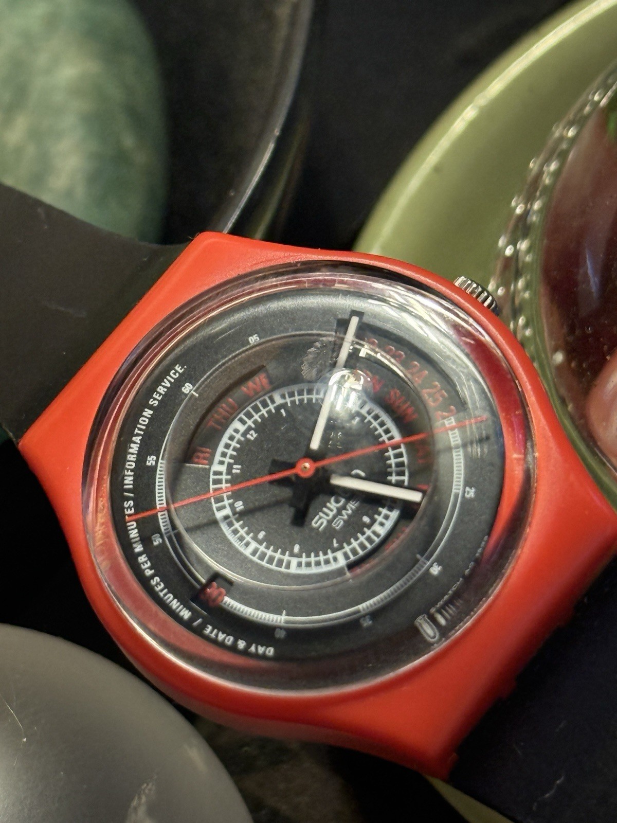 SWATCH GR703D INFORMATION SCREEN EUC - image 16