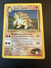 Wizards Gym Heroes Brock's Sandslash Rare 23/132 EN
