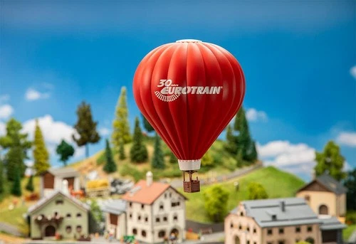 Faller 190404 Hot Air Balloon Eurotrain NEW in Box (Kit) H0 1:87
