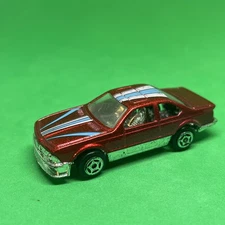 Vintage Summer Marz Karz Maroon Dark Red 8901 Die Cast Toy Car Vehicle RARE!!