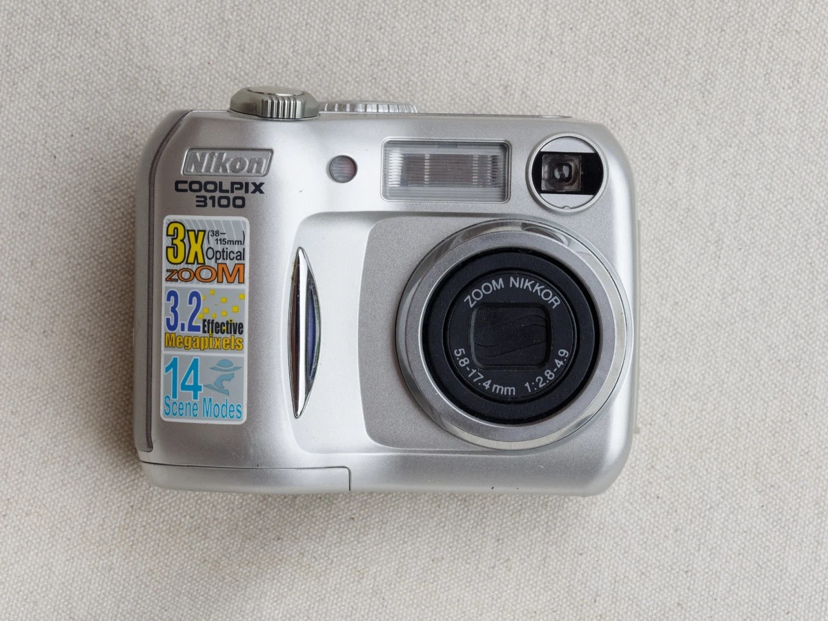 【動作品 極美品　CFカード+付属品多数】Nikon COOLPIX E3100 送料無料 動作品 NIKON E3100 COOLPIX デジタルカメラ E3100 COOLPIX