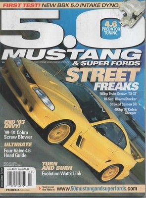 5.0 Mustang & Super Fords Magazine December 2004-Saleen SR351-1997 Cobra Sleeper