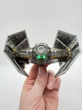 Micro Galaxy Squadron Tie Advanced Custom w/  Chargeable LED lighting And Deco