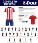 ZEUS Football Competition Suit Mod. ICON KIT Design 26 International Clubs