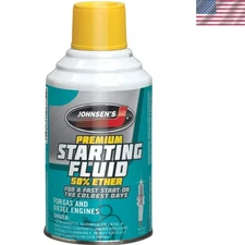 7.2 oz Starting Fluid for Quick Cold Engine Starts - 50% Ether