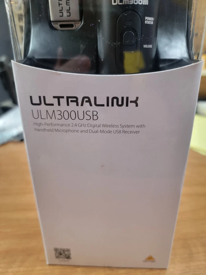 Behringer ULTRALINK ULM300USB High-Performance 2.4 GHz Digital Wireless System - Image 3 of 4