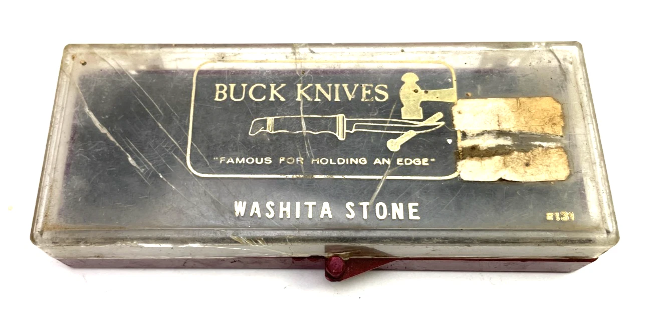 Buck Knives Boxed #131 Washita Stone Sharpener