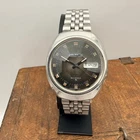 Seiko Men's Vintage 1973 Seiko 5 Actus SS Automatic Faceted Crystal JDM