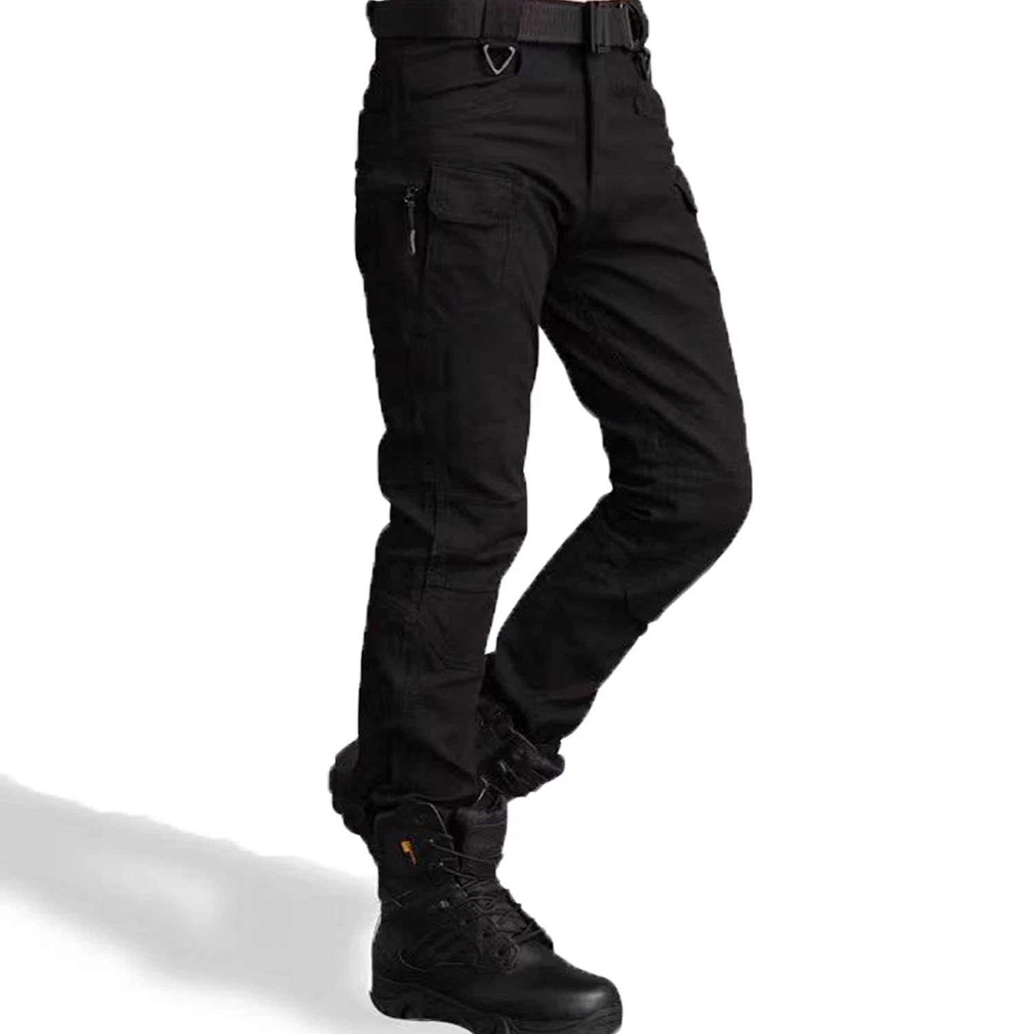 US Mens Tactical Cargo Pants Waterproof Combat Work Hiking Outdoor Trousers Pant