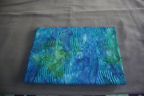 Blue Ocean Themed Batik Quilting Fabric 1yd Each Cut (2yds Total) B Lot - Picture 5 of 5