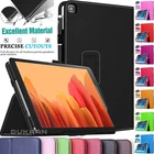 For Samsung Galaxy Tab A7 10.4 Case SM-T500 T505 Leather Flip Smart Stand Cover