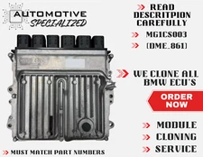 🔥 BMW 1 Series (F21) MG1CS003 (DME_861) CLONING SERVICE 🔥