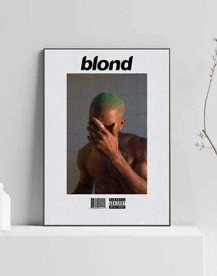 Frank Ocean Blonde Album Premium Music Poster | Cover Artwork