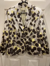 Gelco Fab Colourful Dressy Fully Lined Cotton Jacket Nwt Rrp £199