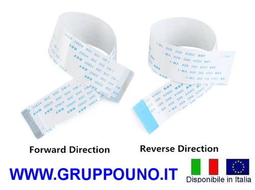 FFC/FPC 200mm 1mm 4 6 8 10 12 14 16 18 20 24 26 30 32 Pin AWM 20624 Cavo Flat