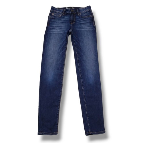 Kut from the Kloth Diana Skinny Jeans Womens 0 Dark Wash