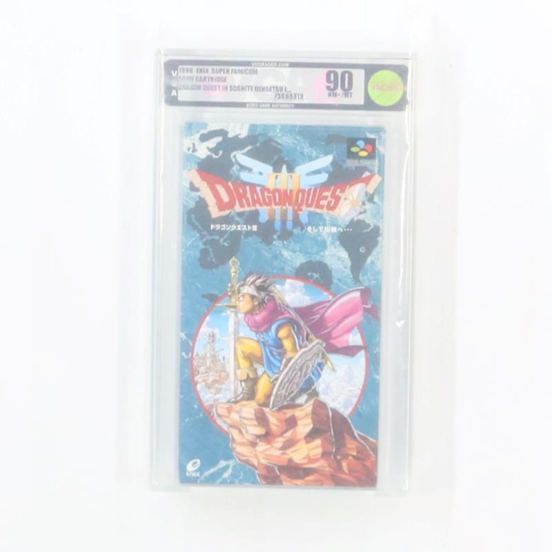 VGA Appraisal 90 SFC Dragon Quest 3 Unopened Unused New | eBay