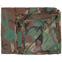 Mfh Mehrzweckplane Basha Wandern Camping Wasserdicht Bushcraft Woodland Camo