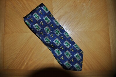 CAPE COD NECKTIE TREES & TASSELS 100% SILK MADE IN U.S.A.
