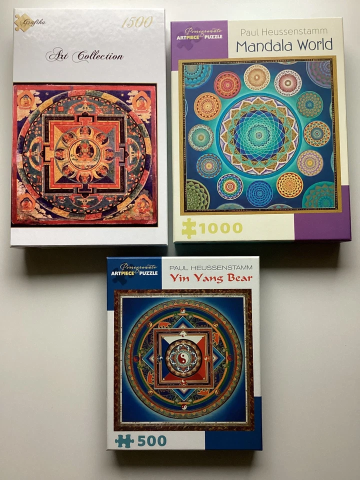 Puzzle Konvolut - Mandala ´s - Schmidt, Lupu, Grafika, Pomegranate Artpiece, - Bild 3 von 3