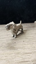 Pewter vintage Sealyham Terrier Figurine
