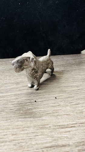 Pewter vintage Sealyham Terrier Figurine