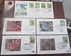 1981 British Butterflies, Benham FDC + set of 4 Silk covers SHS
