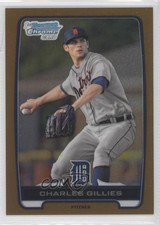 2012 Bowman Draft Chrome Picks Gold Refractor 16/50 Charles Gillies #BDPP98 1c6