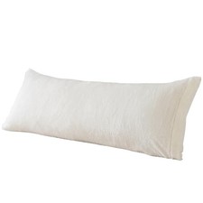 Sherpa Body Pillow Cover, Ultra Soft Faux Fur Body 20" x 54" Sherpa Beige