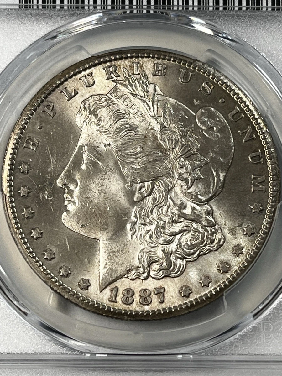 MS 63 Graded 1887 Year Morgan US Dollars (1878-1921) for sale | eBay