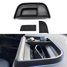 For Ford Maverick 2022 2023 2024 Hidden Dashboard Dash Storage Box Tray w/mat