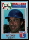 Gary Carter 1988 Chef Boyardee #10 HOF New York Mets Baseball Card