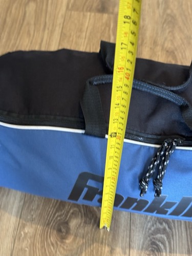 Borsa Franklin Sports Junior Blu Attrezzatura Baseball Palestra Atletica T-Ball Softball. - Foto 12 di 19