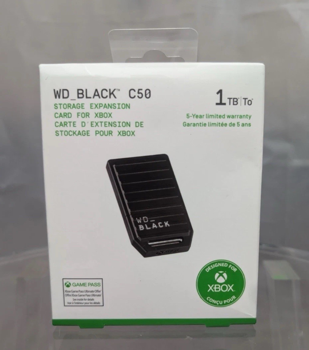 WD Black xbox 拡張カード 内蔵型SSD　1TB Amazon.com: WD_Black 1TB C50 Storage Expansion Card