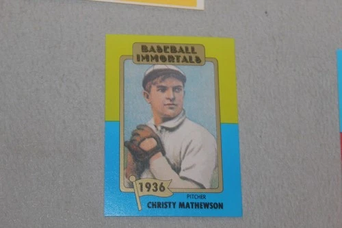 1980's SSPC BASEBALL IMMORTALS 1st PRINT PBaseball Card Complete Your List UPick