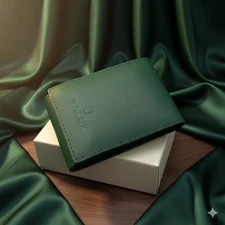 Authentic Rolex Green Leather Travel Pouch Case – Service Center Premium