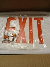 2pk Ultra Thin Double Faced Exit Signs