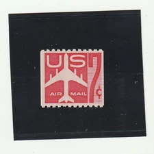 Scott  Coil  # C61  US  Air Mail  Jet Red   M/NH  O/G  Free ship