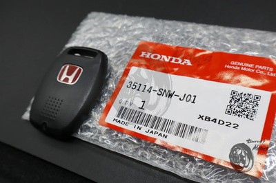 Honda Civic FD2 Type R JDM Red H Key Fob Cover Genuine 35114-SNW