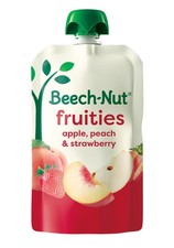Baby Food Pouches, Peach Apple Strawberry Fruit Puree Baby  Toddler Food, 3....