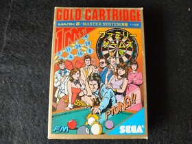FAMILY GAMES SEGA Mark 3,SG-3000,Cartridge, Manual, Boxed set, Working-g0506-