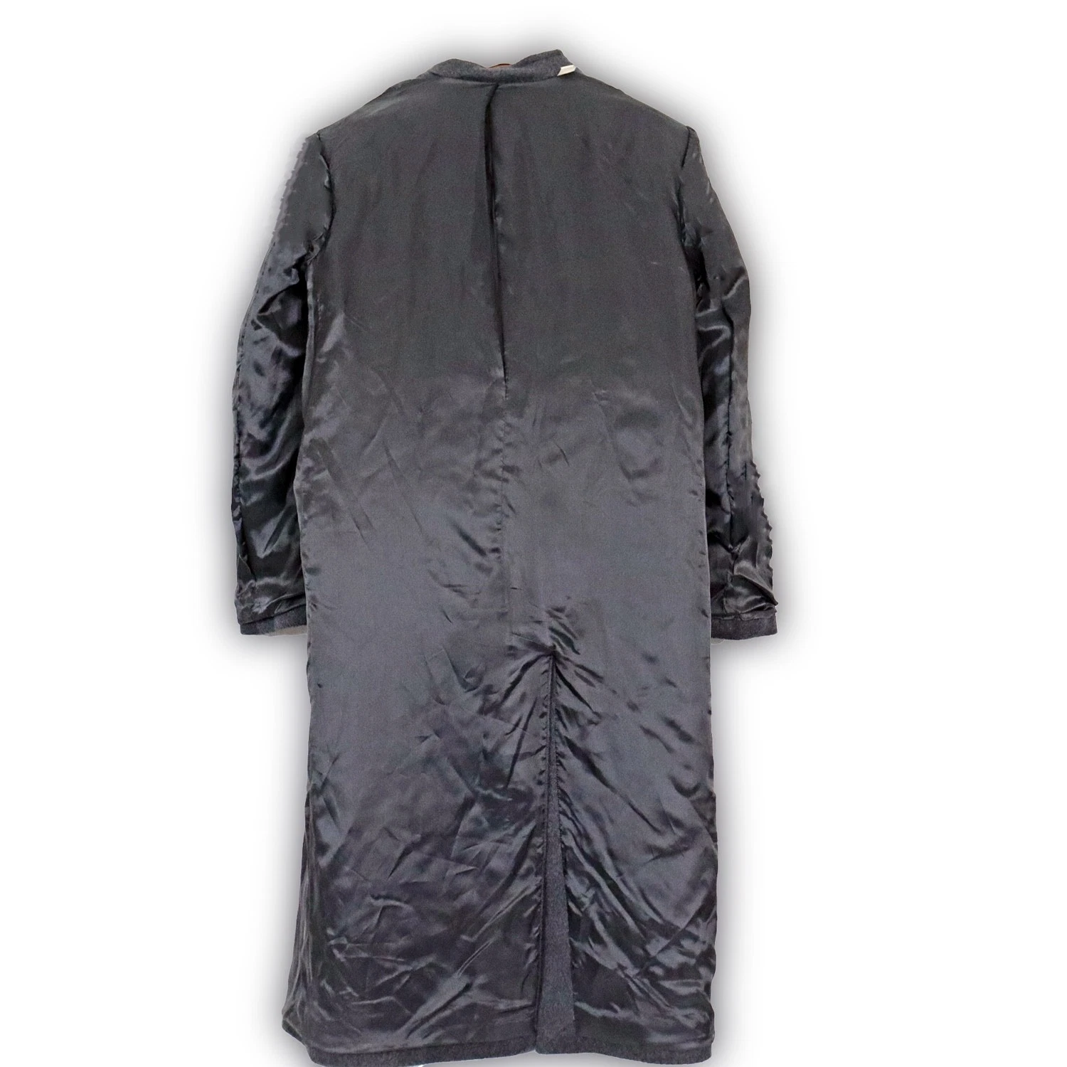 NWOT Mens Cashmere Blend Overcoat XS Dark Gray Coat Calvin Klein Studio Topcoat - product detail image 8