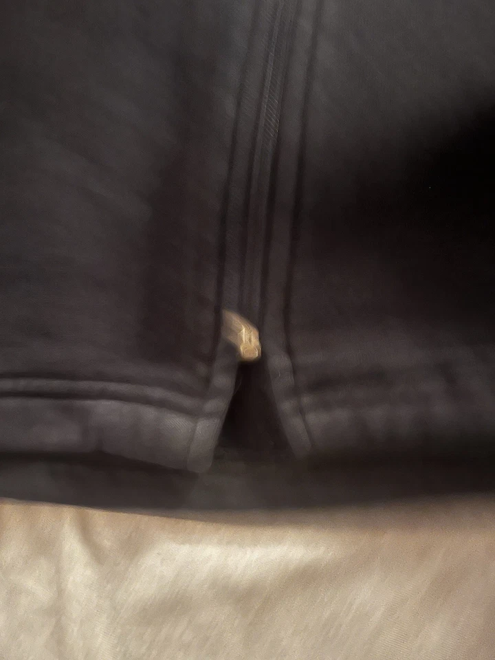 Nike Herren Kapuzenpullover Schwarz L Logo Langarm Taschen Reißverschluss - Bild 4 von 4