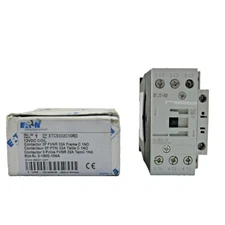 Eaton XTCE032C10RD IEC Contactor 3 Pole 32A 24VDC FVNR Screw Terminals