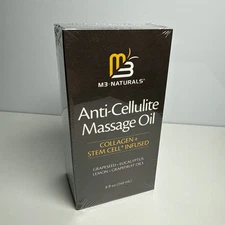 M3 Naturals, Anti Cellulite Firming Body Oil, Collagen Massage Oil