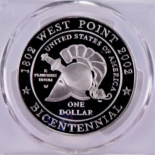 2002 WEST POINT Silver Dollar $1 PCGS PR70 💥FLAWLESS QUALITY💥 - Image 4 of 4