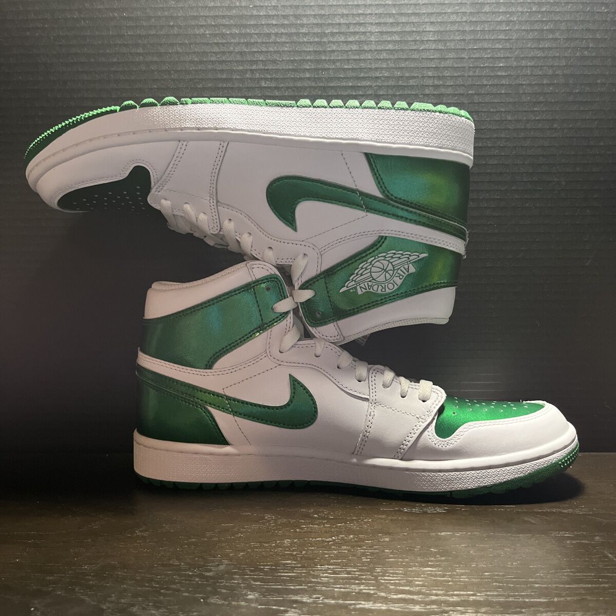 Nike Air Jordan 1 Retro High Golf Mens Size 10.5 White Pine Nike Air Jordan 1 Retro High Golf Mens Size 10.5 White Pine