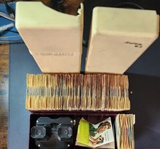 Vintage Sawyer's View-Master 2 Plastic Library Boxes