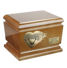 Tree of life human cremation urn for adult ashes Handcrafted Urn for Human